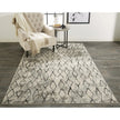 Feizy Kano 3872F Rug in Sand/Charcoal