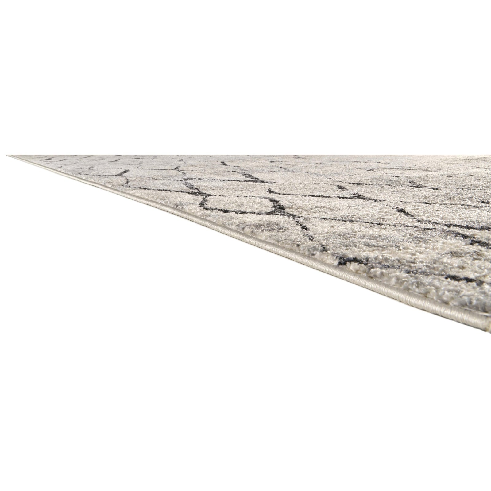 Feizy Kano 3872F Rug in Sand/Charcoal