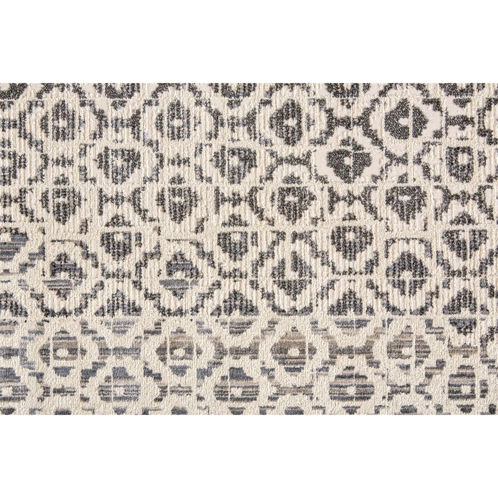 Feizy Kano 3874F Rug in Gray/Ivory