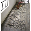 Feizy Kano 3877F Rug in Charcoal/Gray