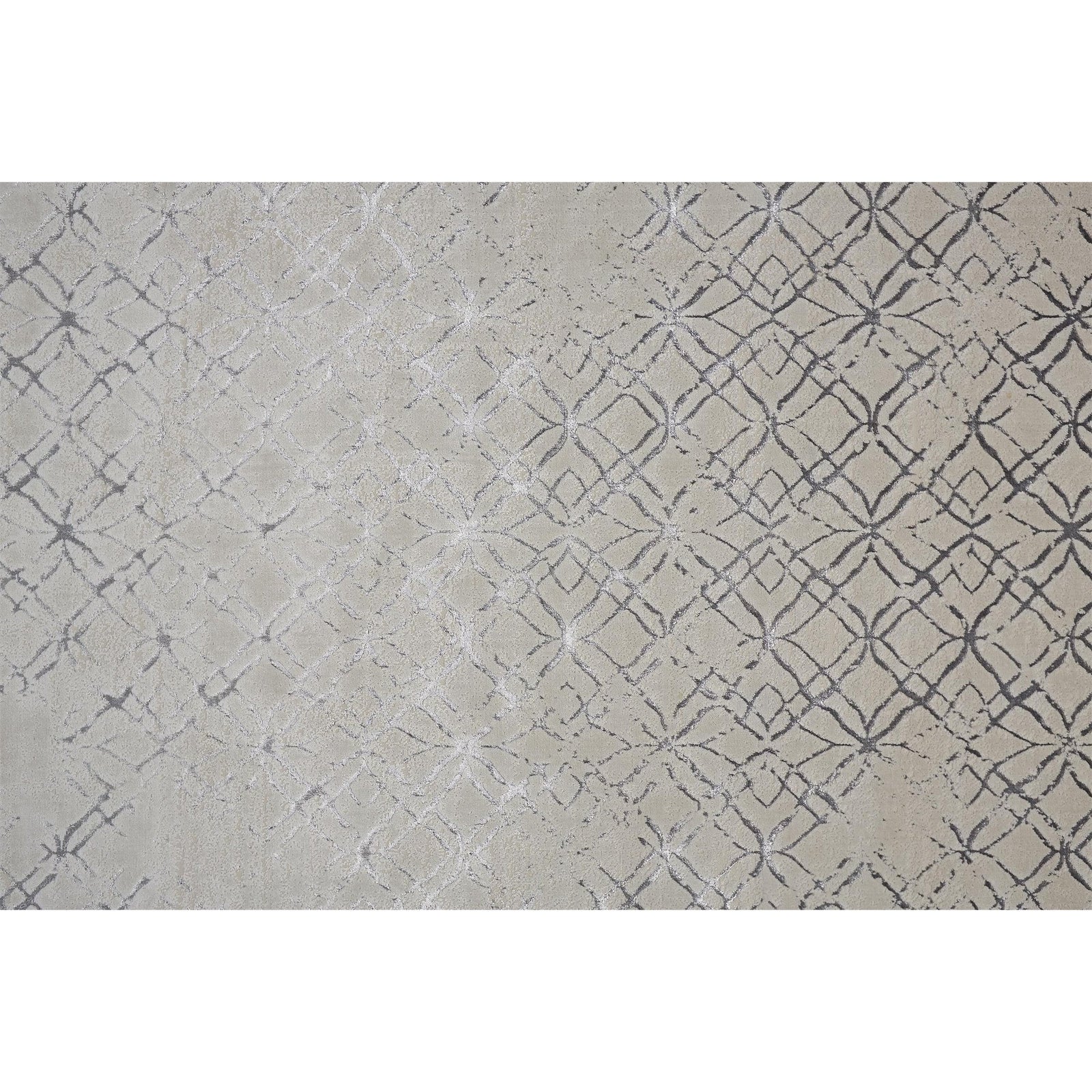 Feizy Micah 3047F Rug in Beige/Silver