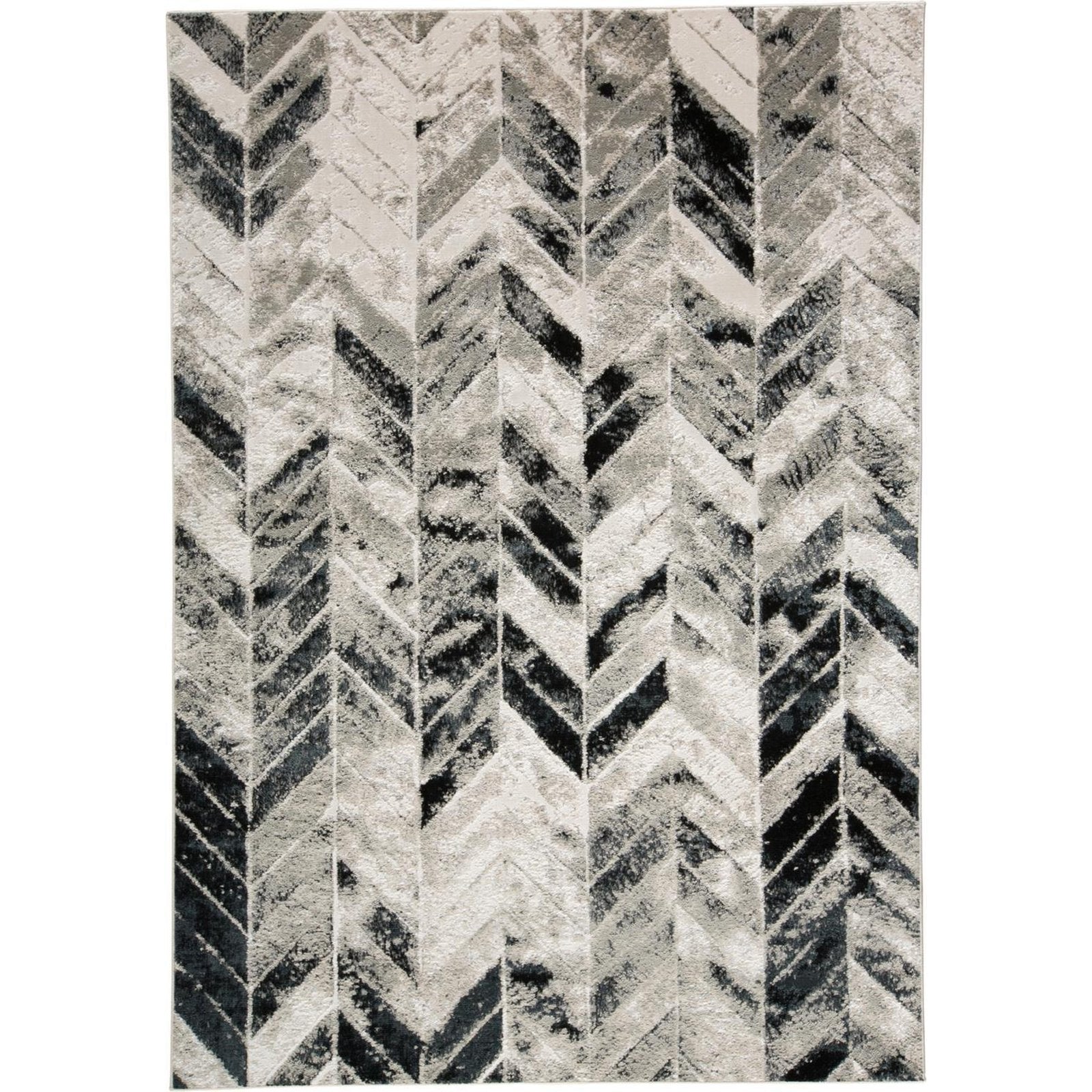Feizy Micah 3048F Rug in Gray/Silver
