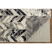 Feizy Micah 3048F Rug in Gray/Silver