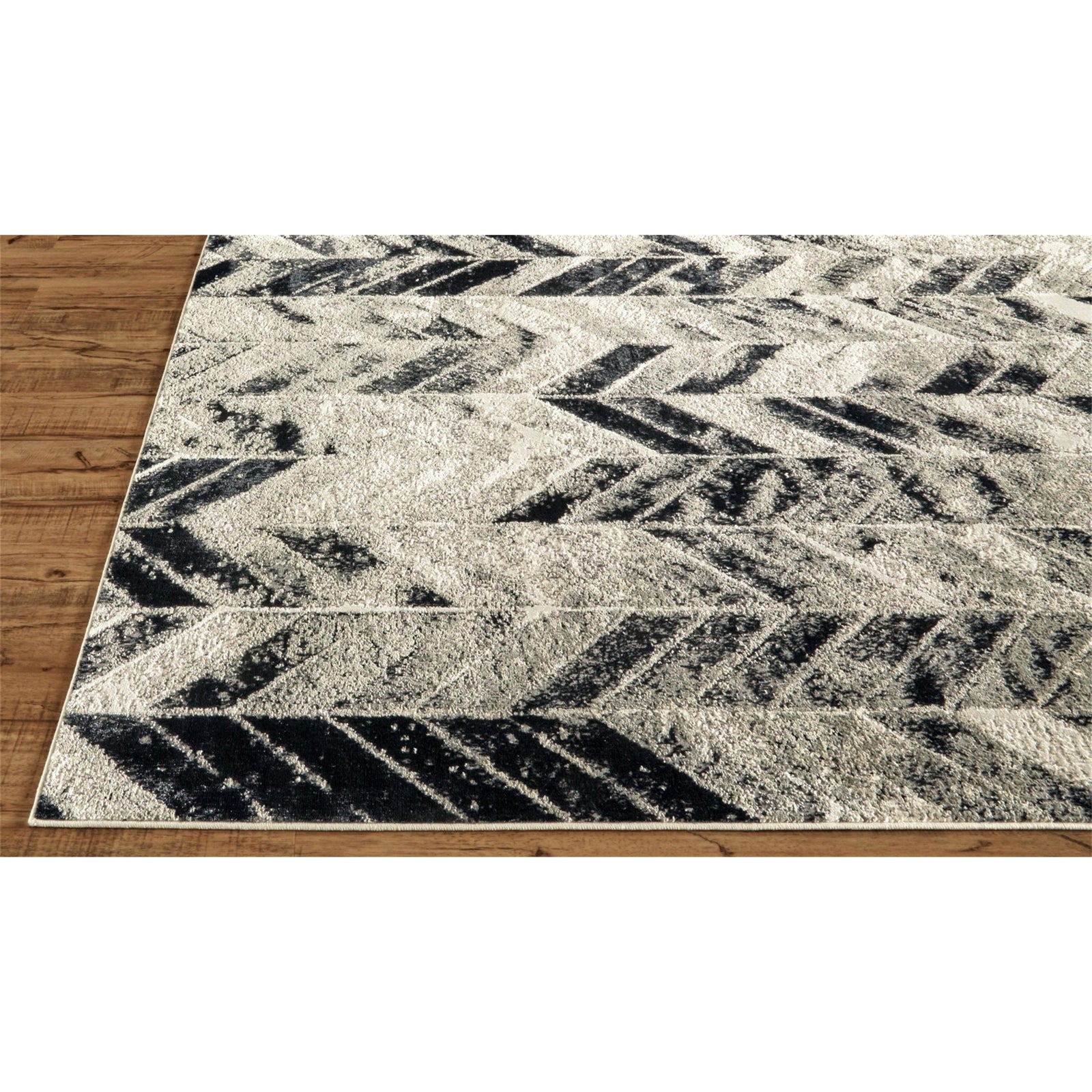Feizy Micah 3048F Rug in Gray/Silver