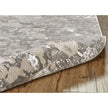 Feizy Micah 3336F Rug in Silver/Gray