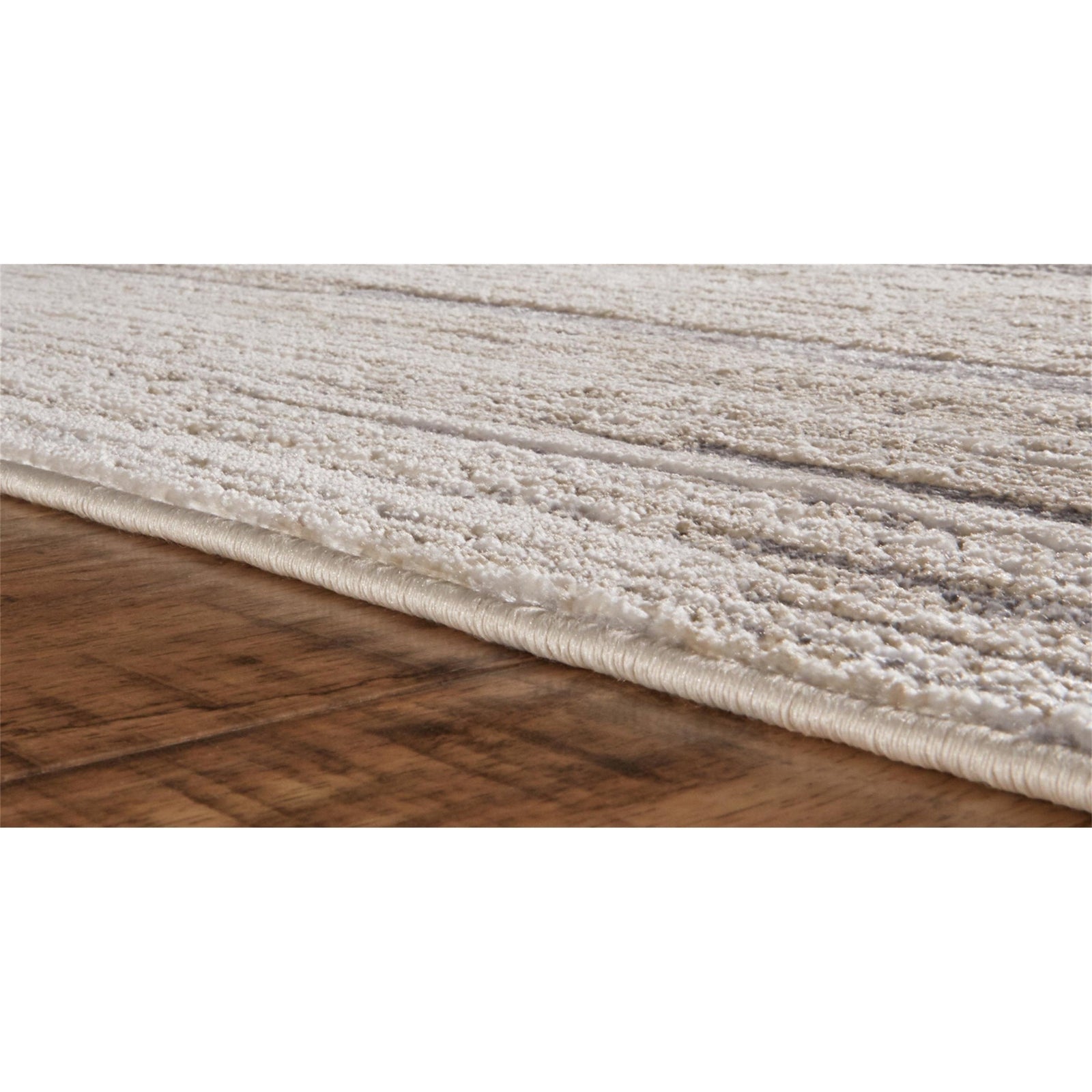 Feizy Micah 3337F Rug in Black/Dark Gray