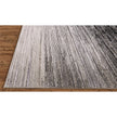 Feizy Micah 3337F Rug in Black/Dark Gray