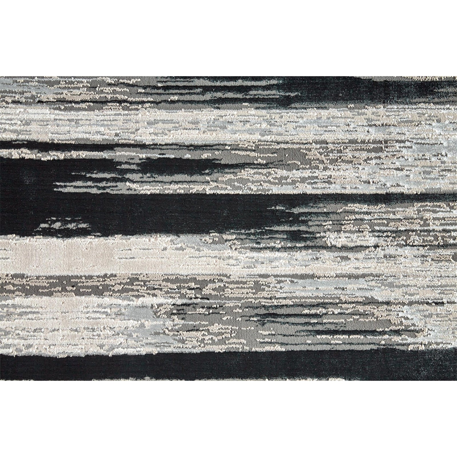 Feizy Micah 3338F Rug in Black/Silver