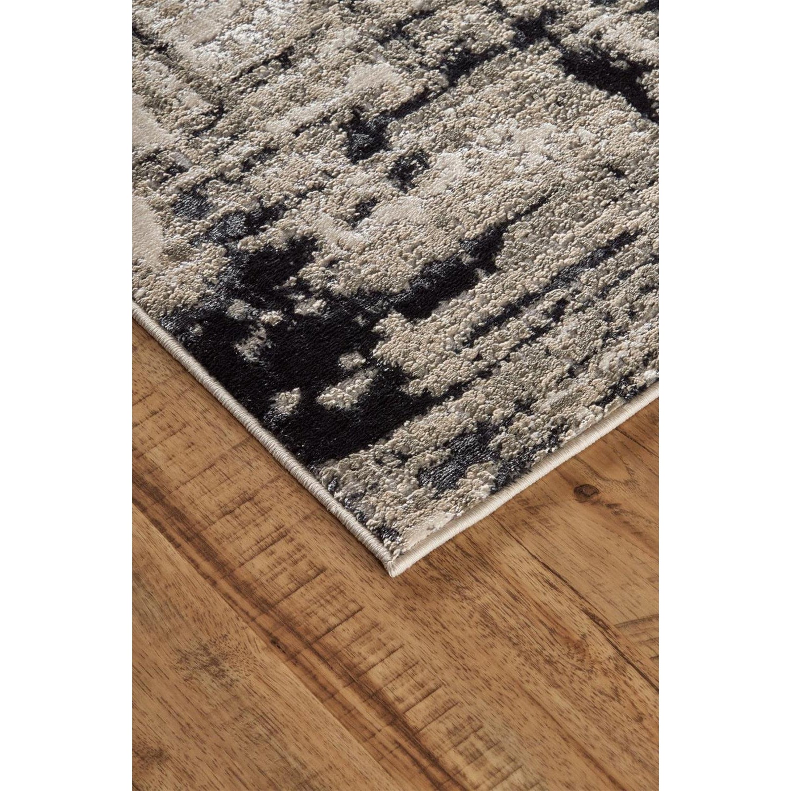Feizy Micah 3339F Rug in Black