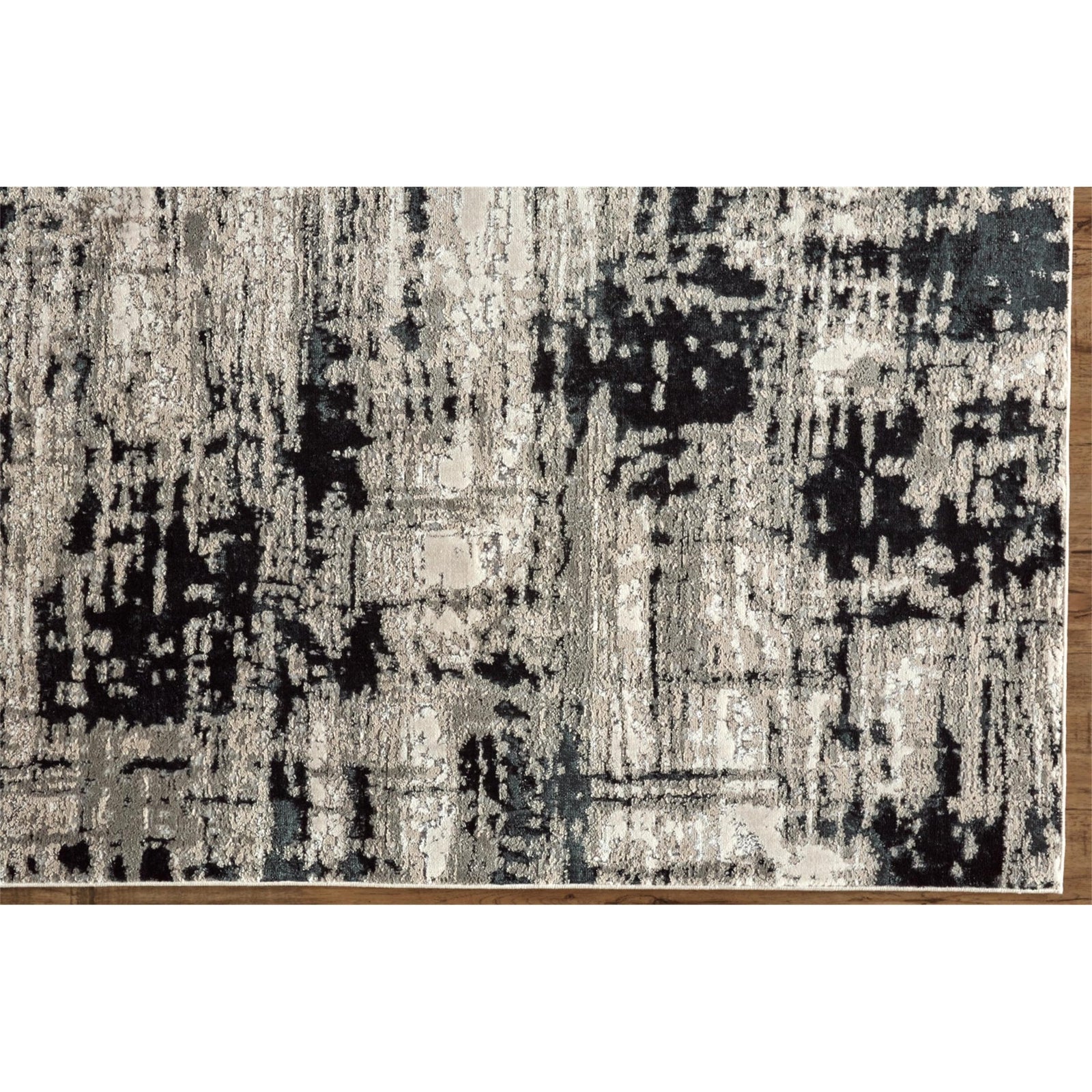 Feizy Micah 3339F Rug in Black