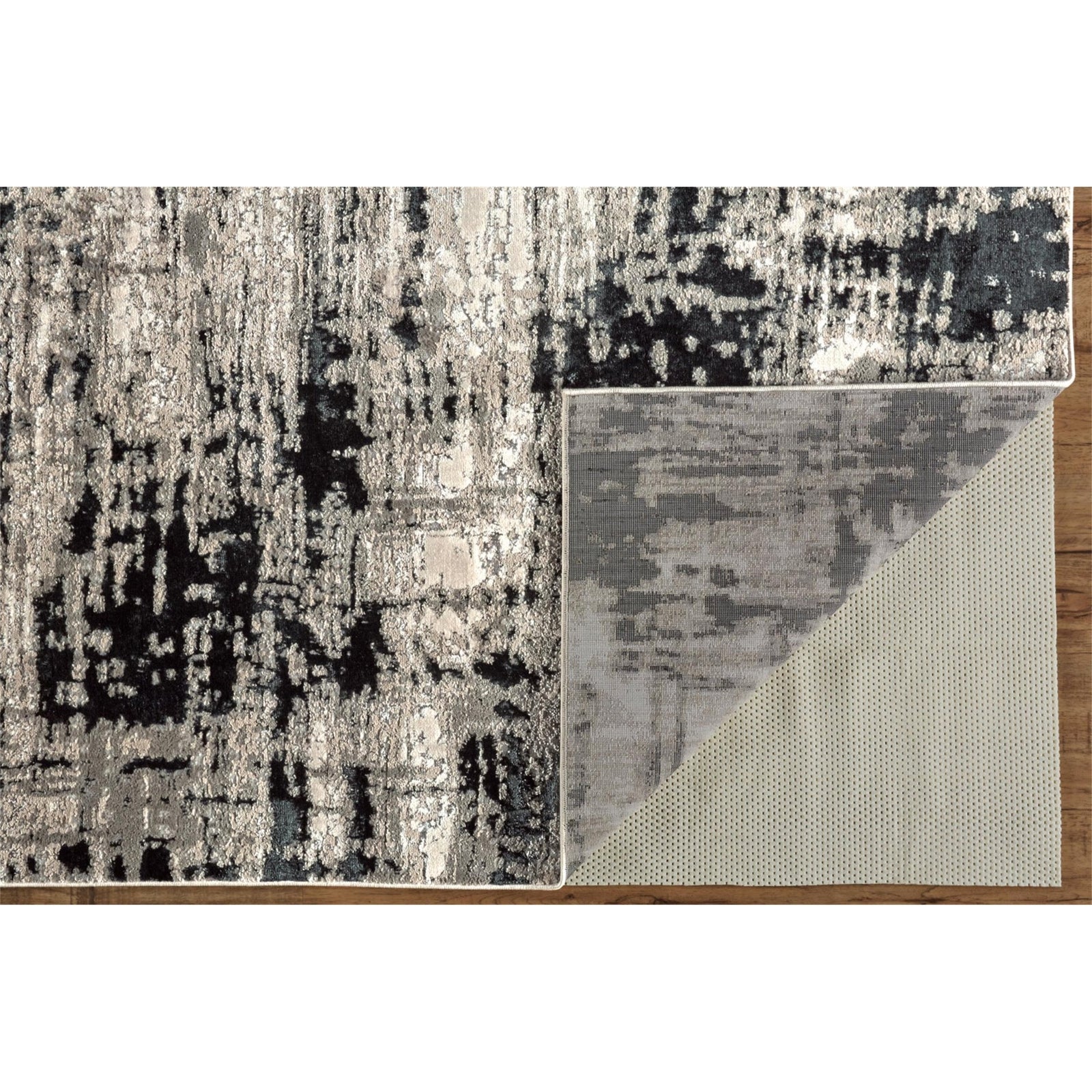Feizy Micah 3339F Rug in Black