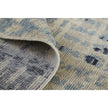 Feizy Palomar 6631F Rug in Tan / Blue