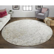 Feizy Parker 3702F Rug in Ivory / Gray