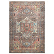 Feizy Percy 39AJF Rug in Pink / Gray