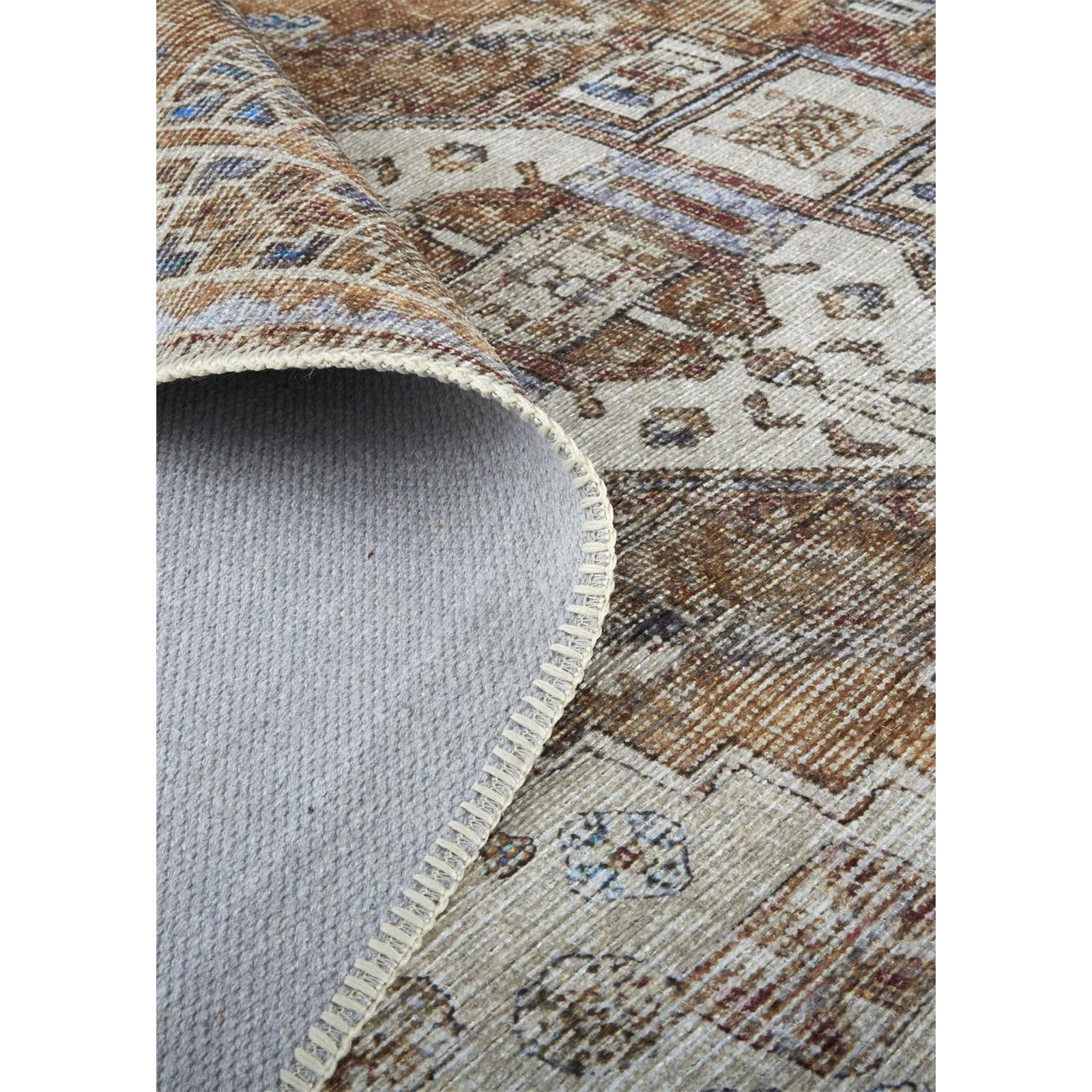 Feizy Percy 39ANF Rug in Tan
