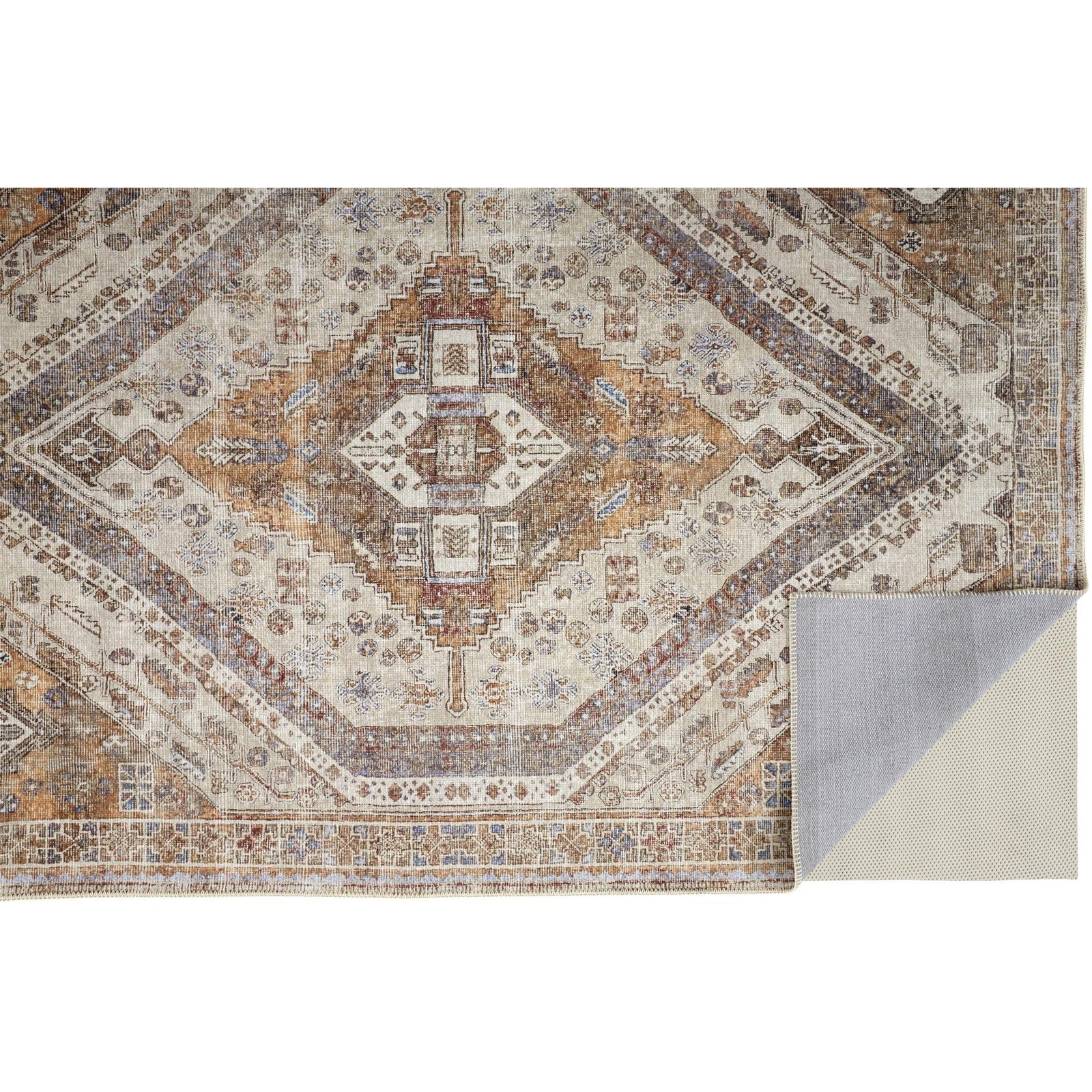 Feizy Percy 39ANF Rug in Tan