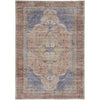 Feizy Percy 39APF Rug in Rust / Blue