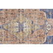 Feizy Percy 39APF Rug in Rust / Blue