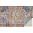 Feizy Percy 39APF Rug in Rust / Blue