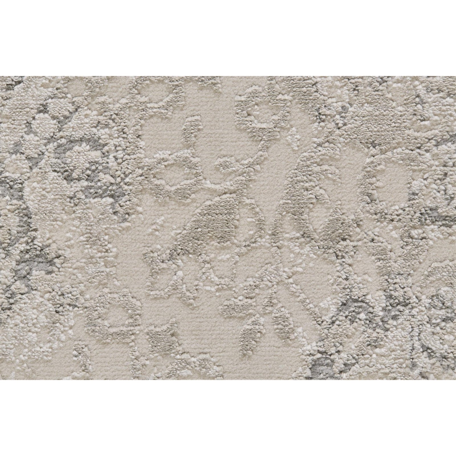 Feizy Prasad 3682F Rug in Light Gray
