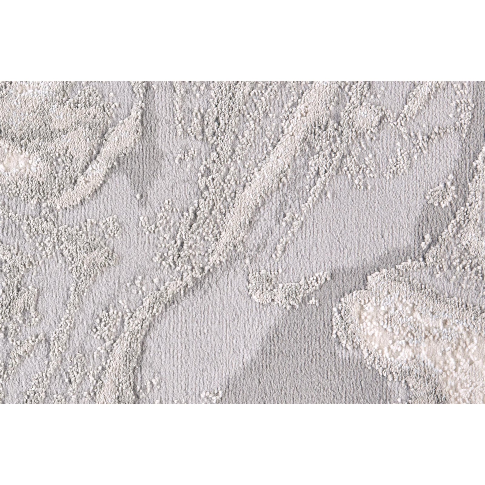 Feizy Prasad 3894F Rug in Light Gray