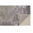 Feizy Sarrant 3963F Rug in Smoke