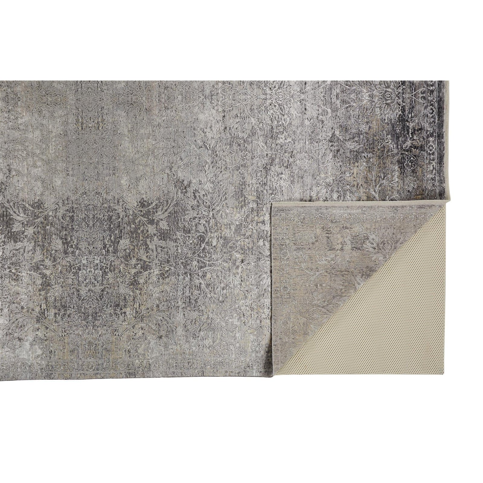 Feizy Sarrant 3964F Rug in Stone