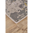 Feizy Waldor 3970F Rug in Gold/Birch