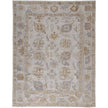 Feizy Wendover 6846F Rug in Gray / Ivory