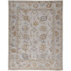 Feizy Wendover 6846F Rug in Gray / Ivory