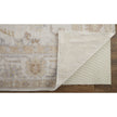 Feizy Wendover 6846F Rug in Gray / Ivory