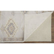 Feizy Wendover 6847F Rug in Gray / Tan