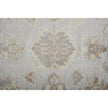 Feizy Wendover 6848F Rug in Gray / Ivory