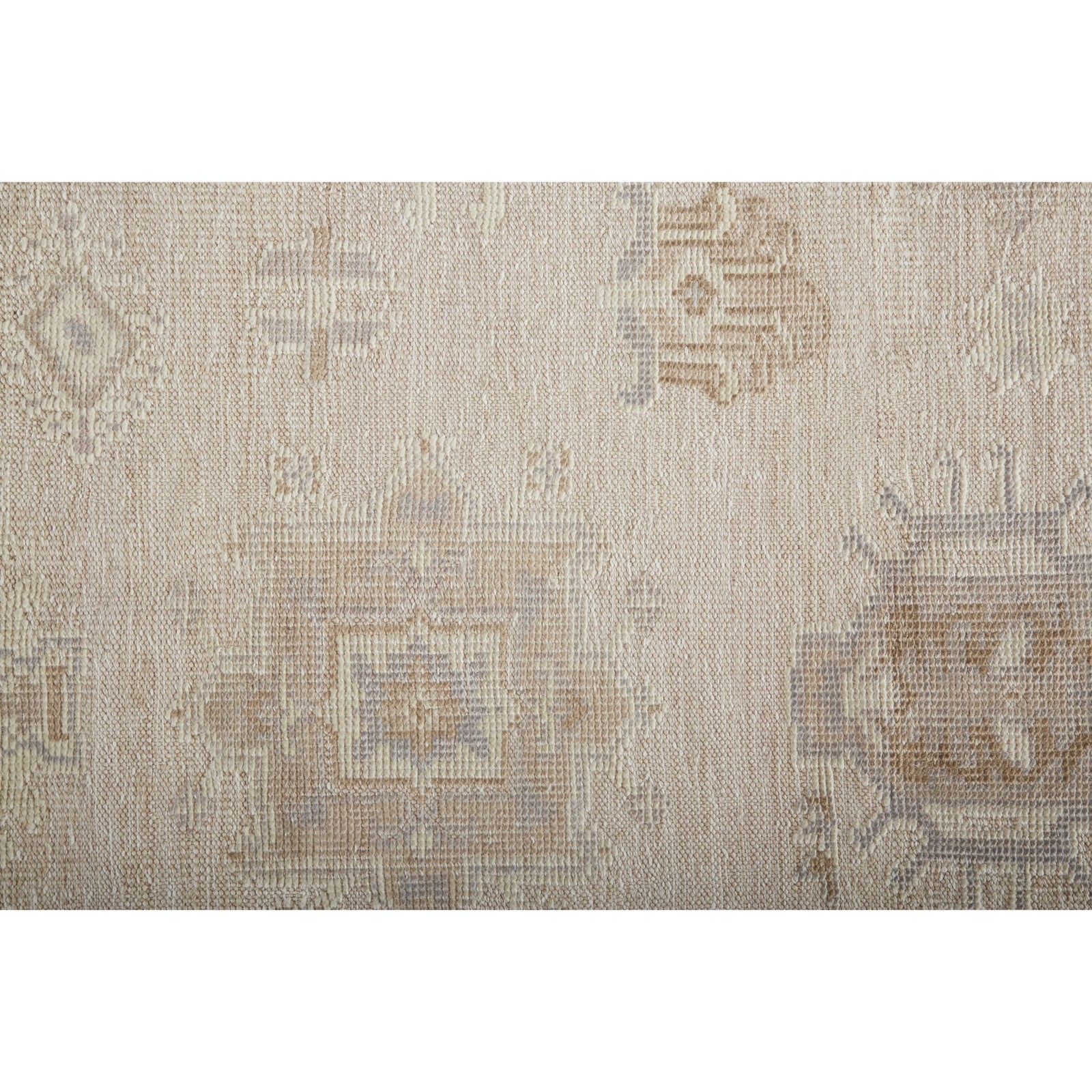 Feizy Wendover 6858F Rug in Tan / Gray