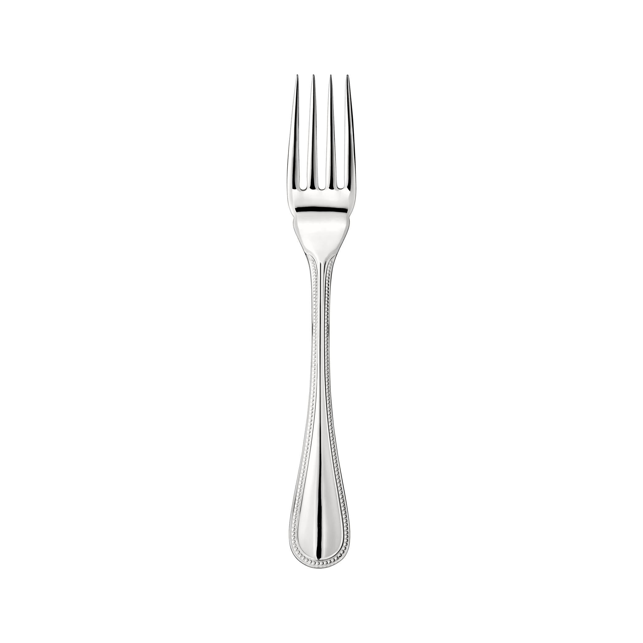 Christofle Steel Perles Stainless Steel Fish Fork