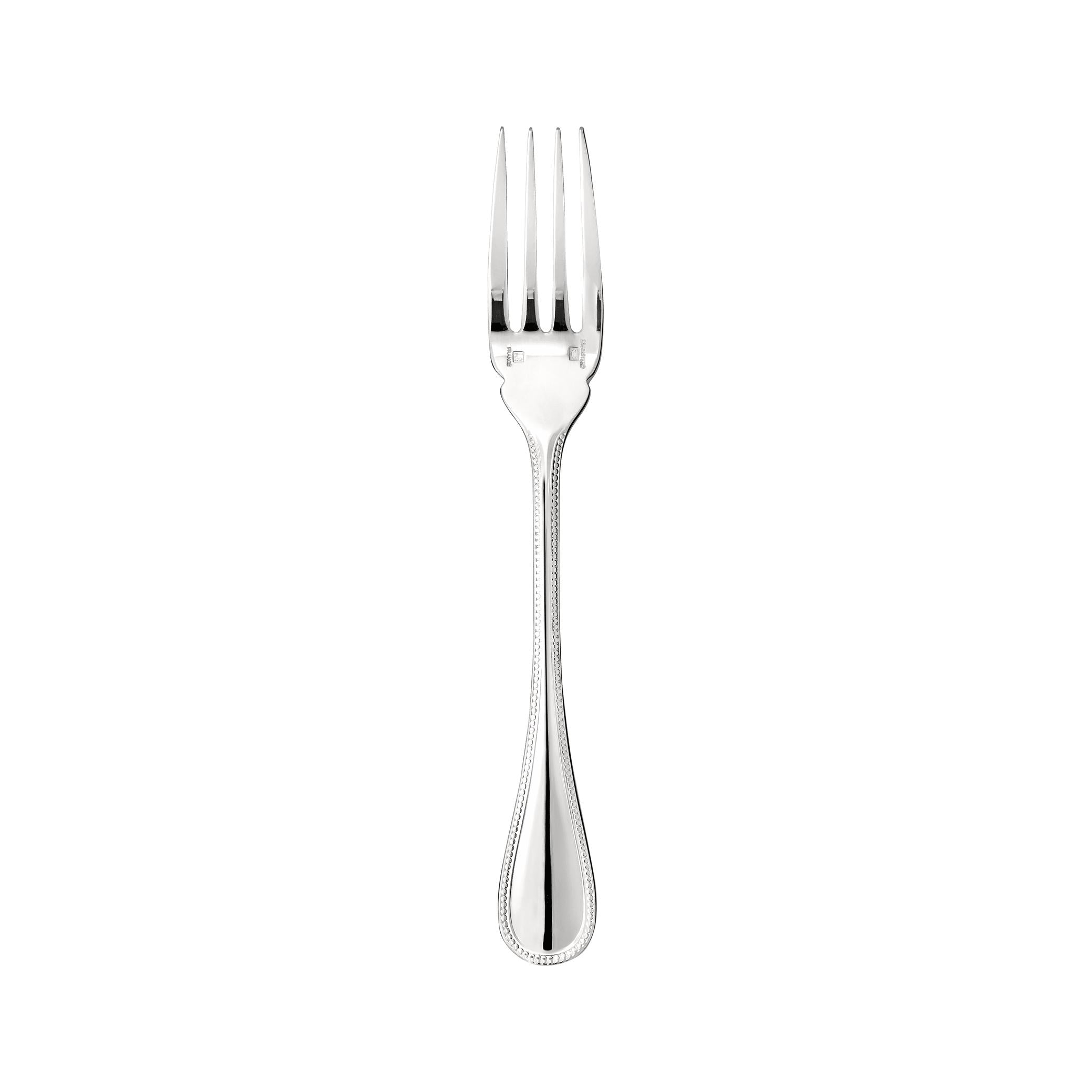 Christofle Perles Silver-Plated Fish Fork