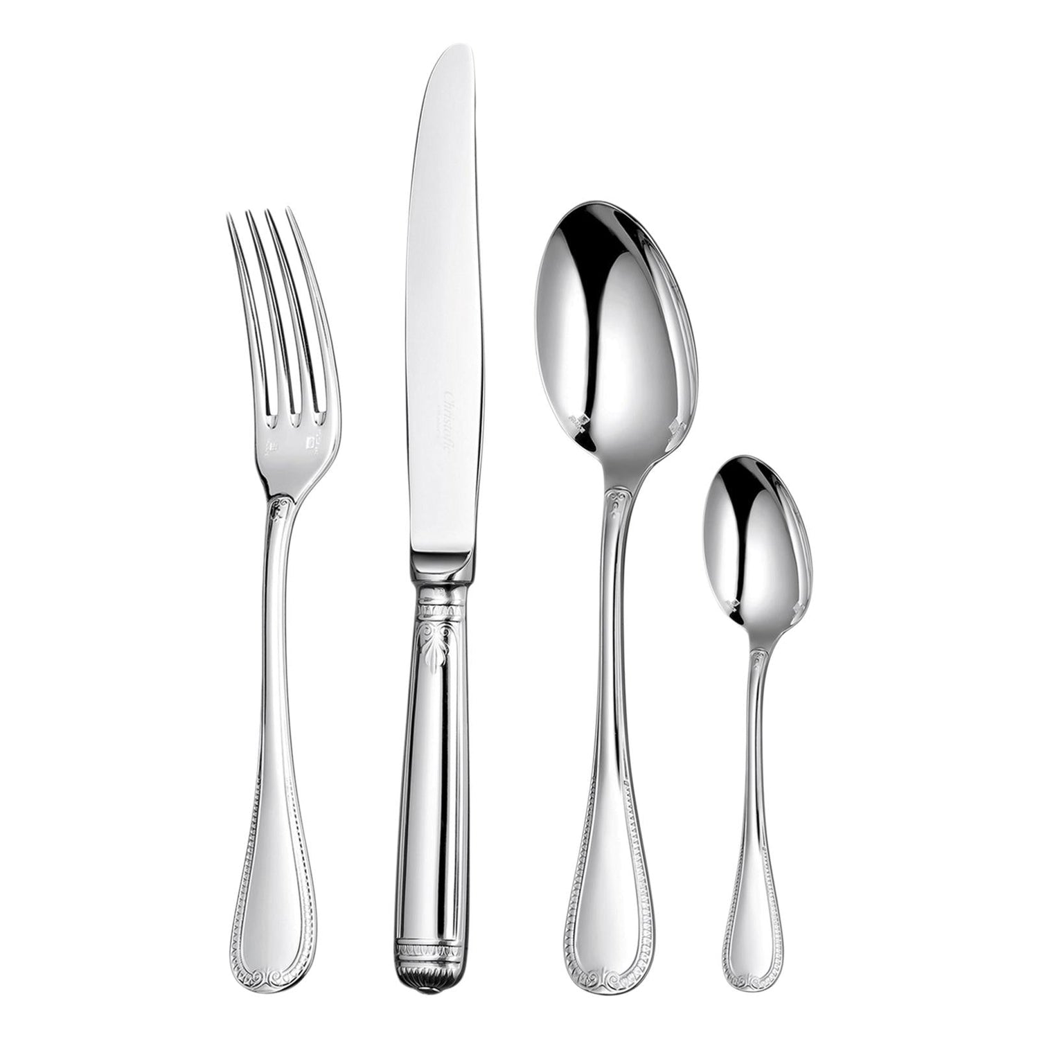 Christofle Malmaison Silver Plated Cutlery Set