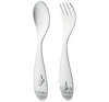Christofle Beebee Silver-Plated Two-Piece Baby Flatware Set