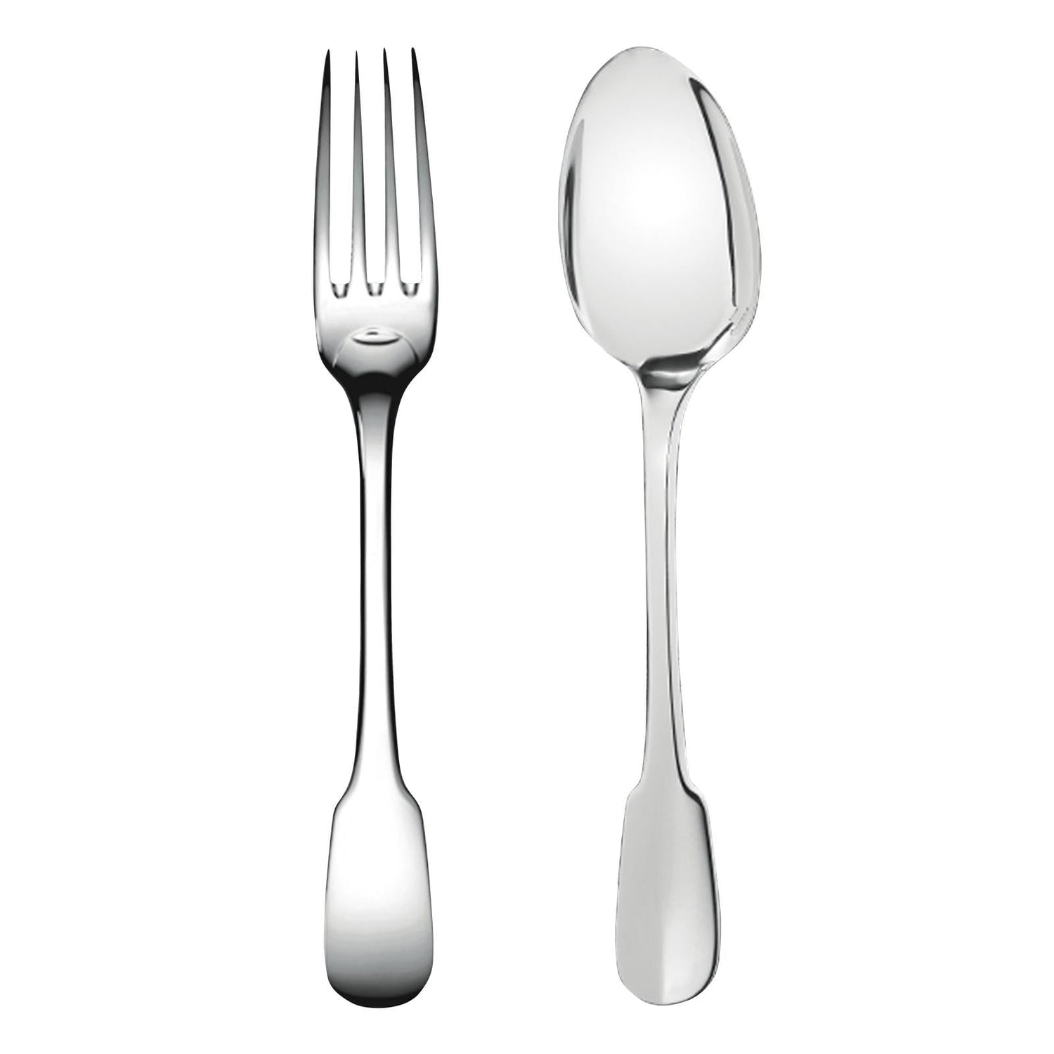 Christofle Cluny Silver Plated 2-Piece Cutlery Set For Children