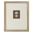 John Richard Mahogany Intaglio Wall Art