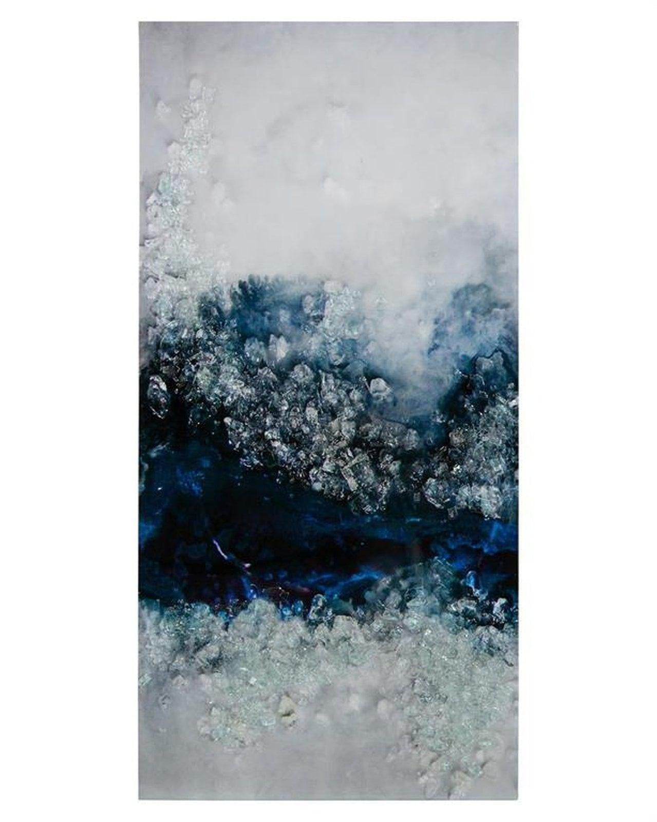 John Richard Mary Hong'S Flowing River Triptych Set Of Three Wall Art