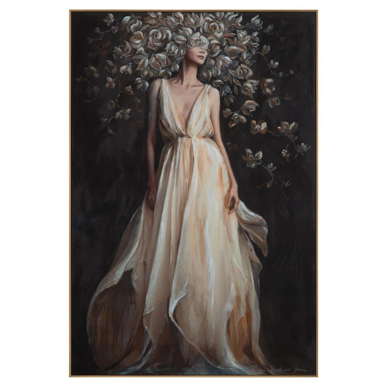John Richard Zana Brown'S If You Want The Moon, Do Not Hide From The Night Wall Art