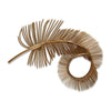 John Richard Coiled Brass Plume I Wall Art