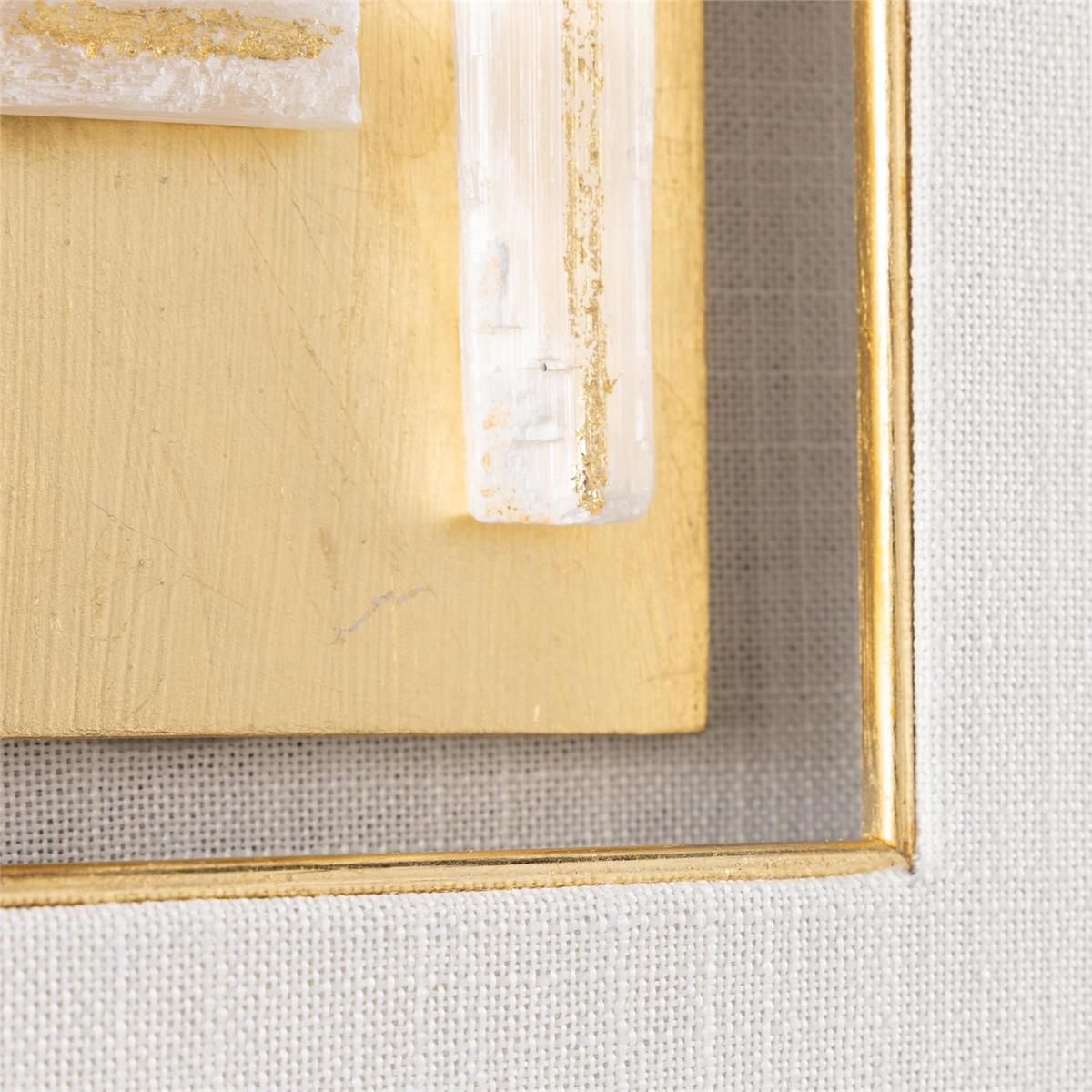 John Richard Decor Gold Selenite III