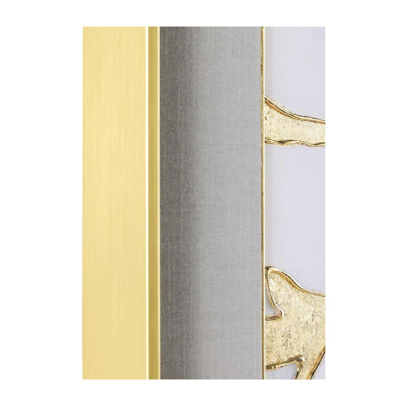 John Richard Decor Annie Warren's Golden Gilt Bloom II