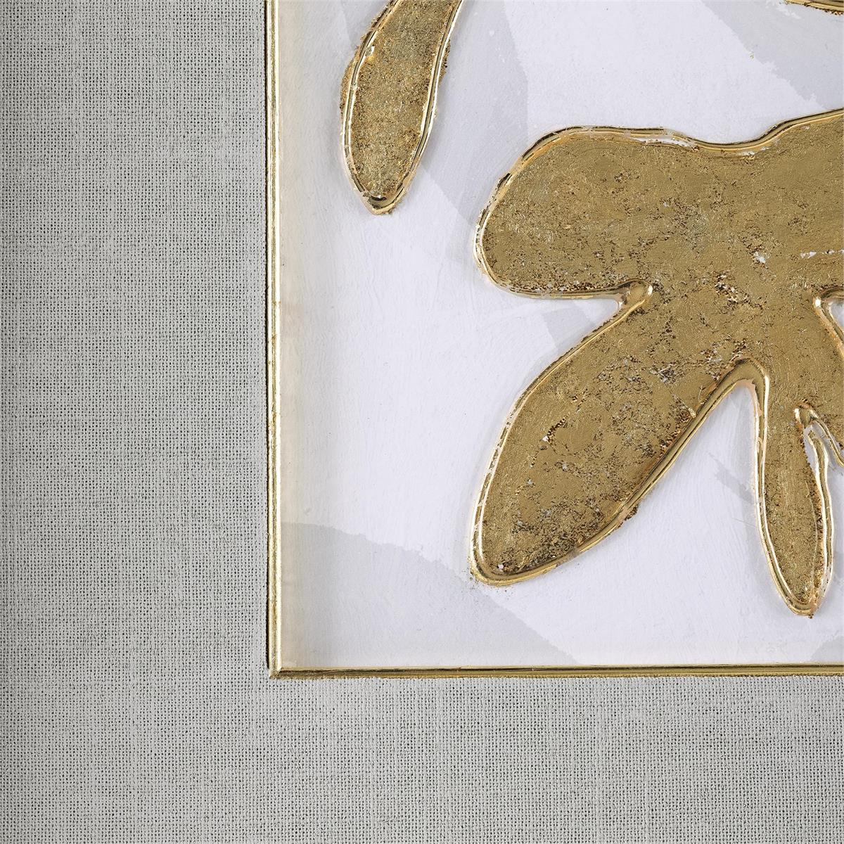 John Richard Decor Annie Warren's Golden Gilt Bloom II