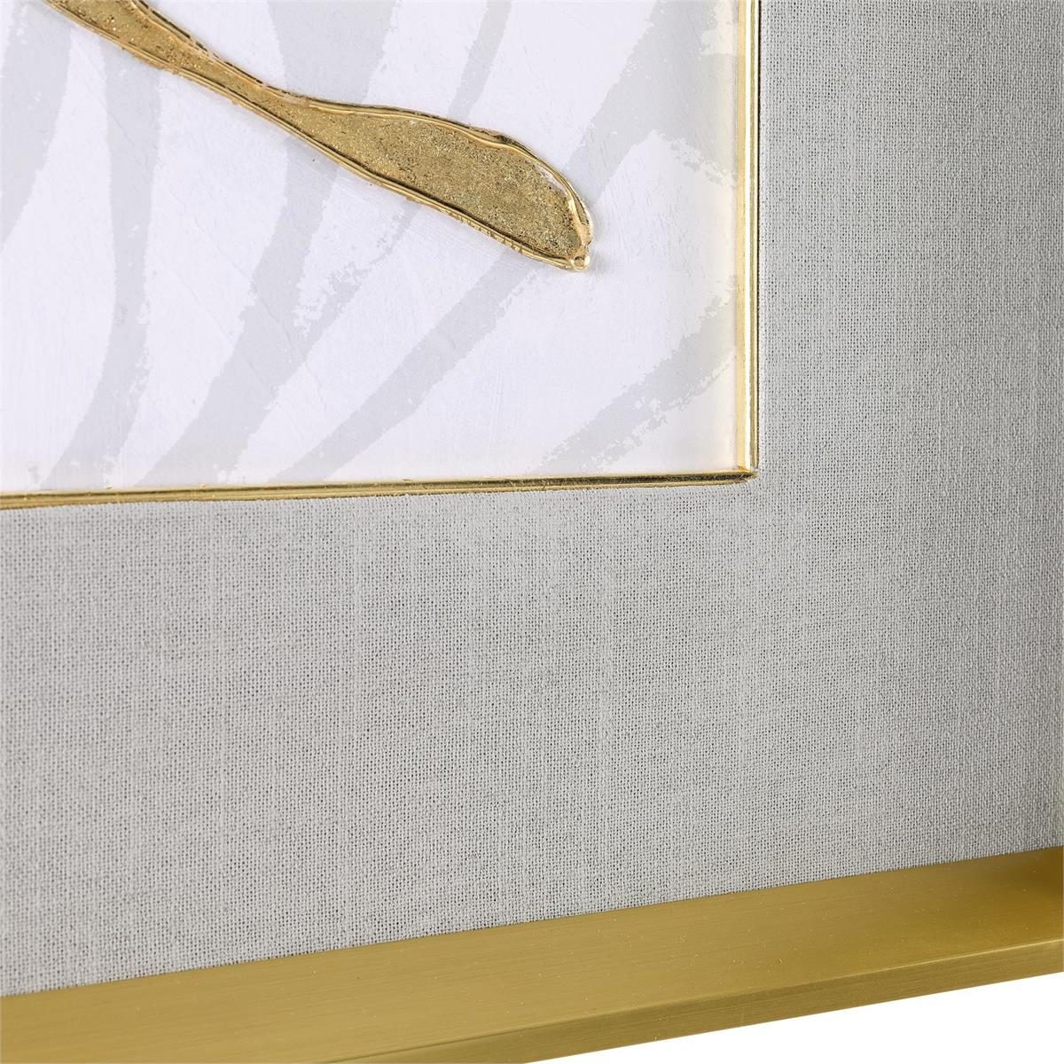 John Richard Decor Annie Warren's Golden Gilt Bloom II