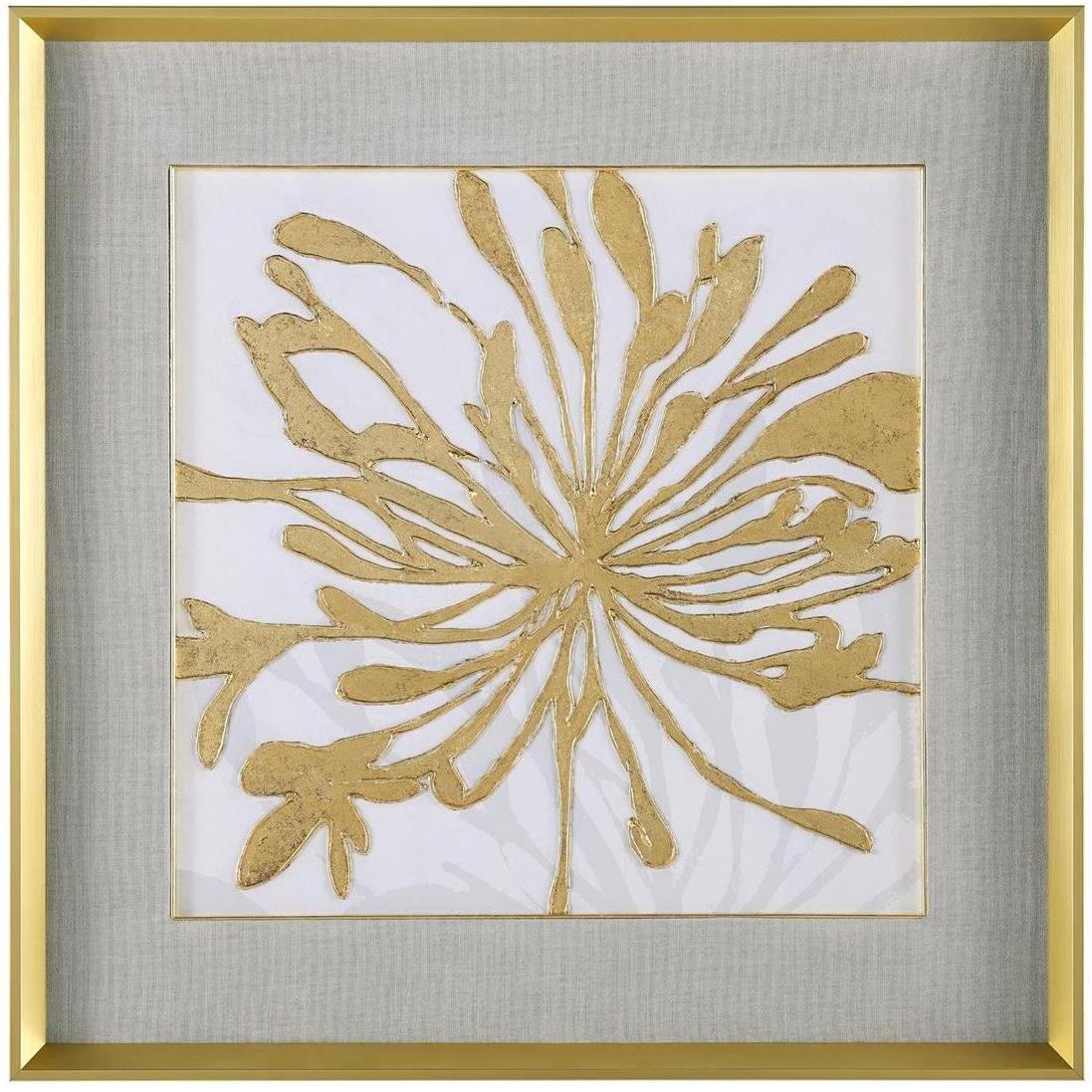John Richard Decor Annie Warren's Golden Gilt Bloom II