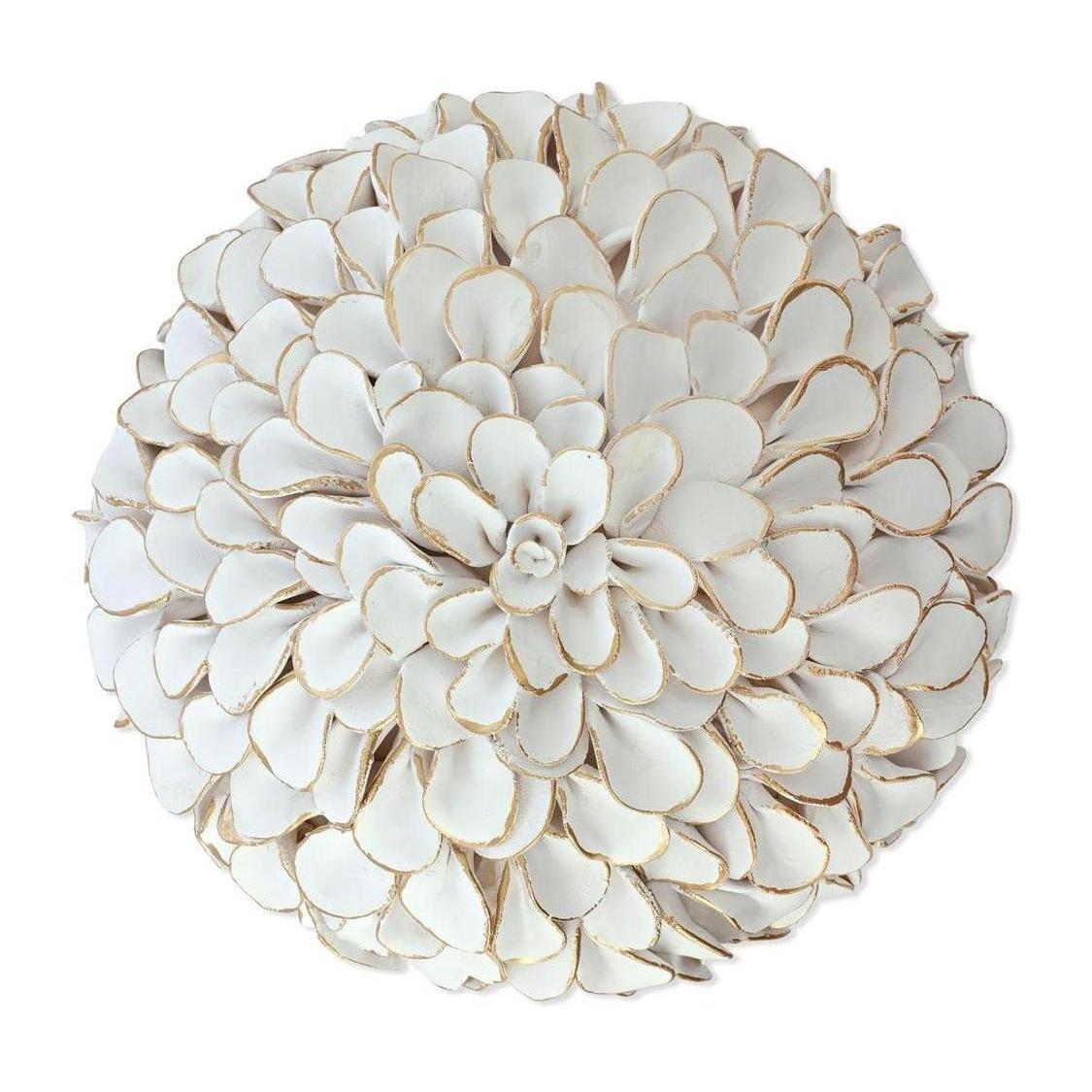 John Richard Decor Button Flower Wall Art