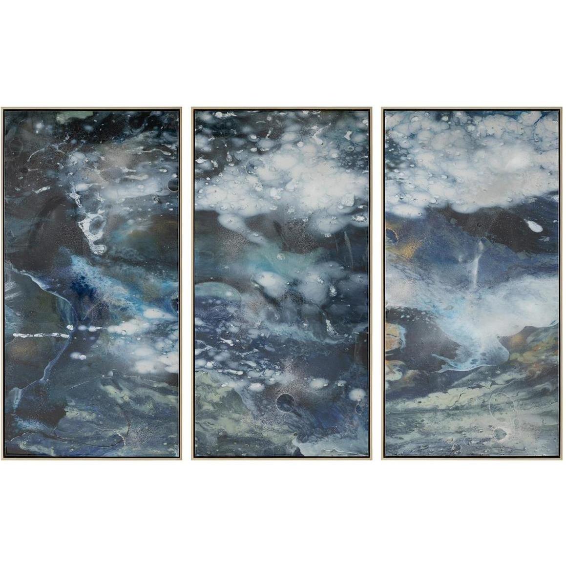 John Richard Decor Brendan Parker's Circulation Triptych